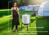 S-Series Stainless Steel Brew Kettle w/ Domed Lid. (Avail. in 20 - 180 QT)