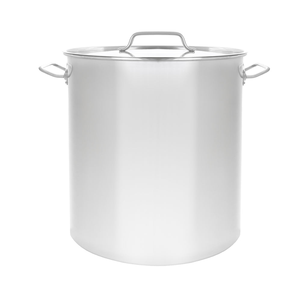 Series 3 Stainless Steel Brew Kettle w/ Flat Lid. (Avail. in 20 - 180 –  Concord Kettles