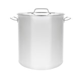 Series 3 Stainless Steel Brew Kettle w/ Flat Lid. (Avail. in 20 - 180 QT)