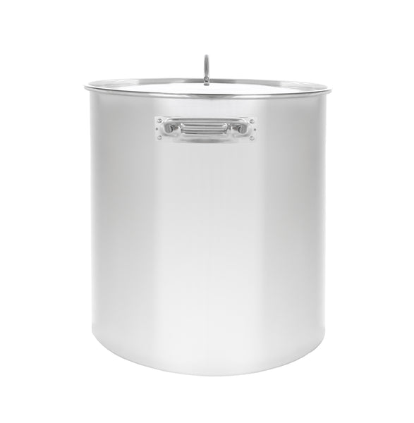 Series 3 Stainless Steel Brew Kettle w/ Flat Lid. (Avail. in 20 - 180 QT)