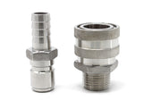 Quick Discount Barb Hose to MPT Set (304 S/S)