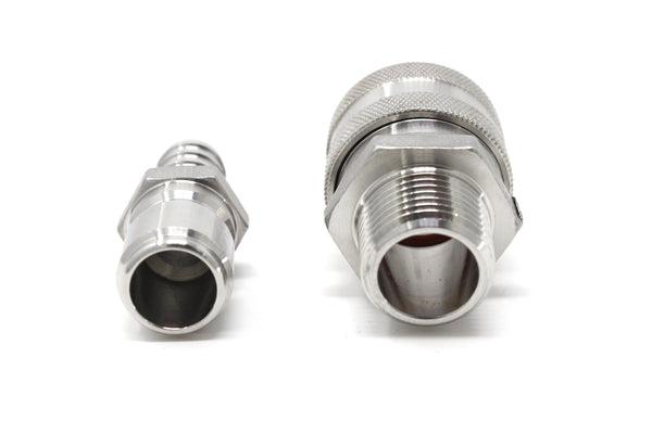 Quick Discount Barb Hose to MPT Set (304 S/S)